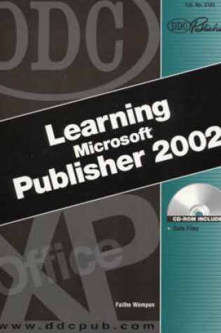 Cover of DDC Learning Microsoft Publisher 2002