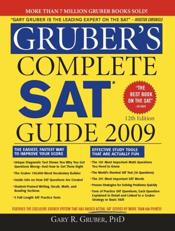 Book cover for Gruber's Complete Sat Guide 2009