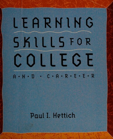 Cover of Learning Skills for College and Career