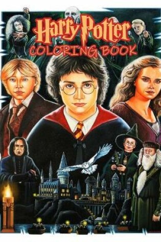 Cover of Harry Potter Coloring Book