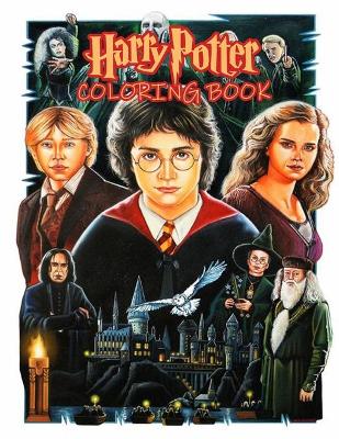 Book cover for Harry Potter Coloring Book