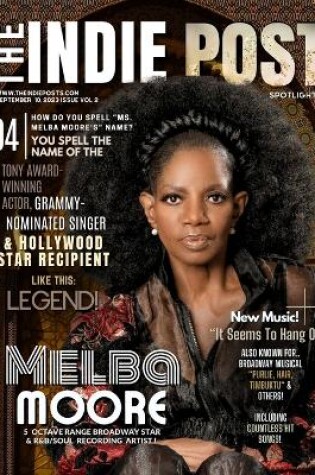 Cover of The Indie Post Melba Moore September, 10, 2023 Issue Vol. 2