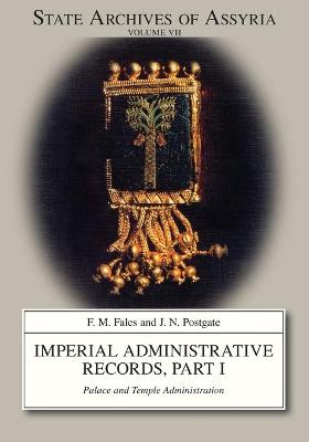 Cover of Imperial Administrative Records, part 1