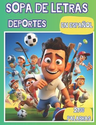 Book cover for Sopa de Letras En Español Deportes