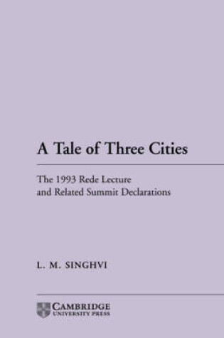 Cover of A Tale of Three Cities