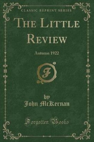 Cover of The Little Review