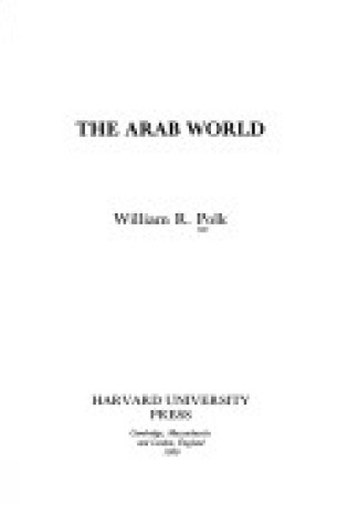 Cover of Arab World