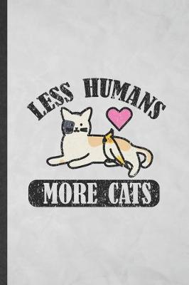 Book cover for Less Humans More Cats