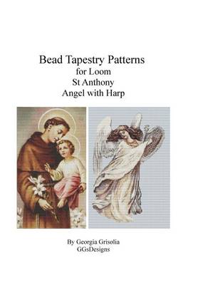 Book cover for Bead Tapestry Pattern for Loom St. Anthony and Angel with Harp