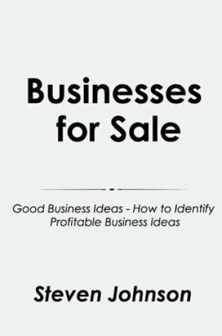 Cover of Businesses for Sale