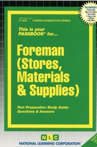 Cover of Foreman (Stores, Materials & Supplies)