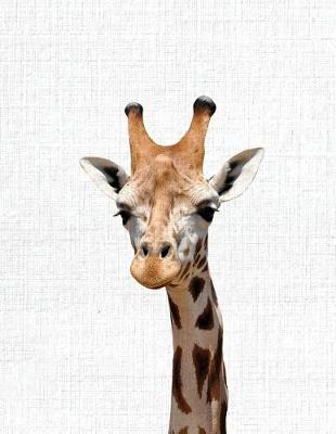 Book cover for Cute Animal Composition Book Giraffe