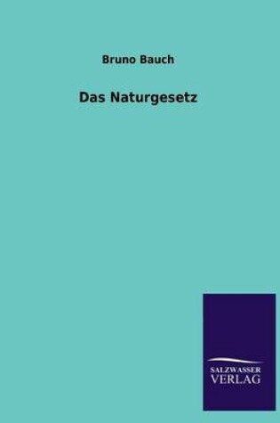 Cover of Das Naturgesetz