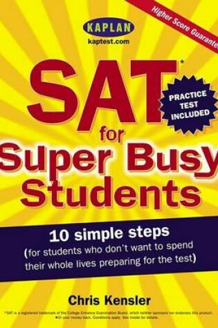 Cover of SAT for Super Busy Students
