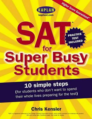 Book cover for SAT for Super Busy Students