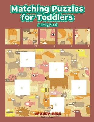 Book cover for Matching Puzzles for Toddlers Activity Book