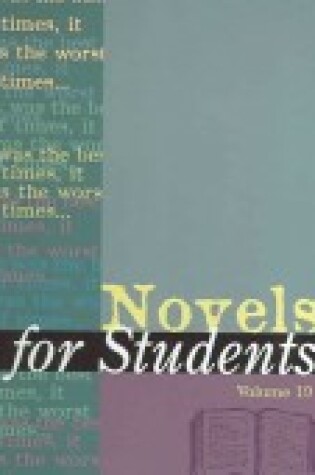 Cover of Novels for Students