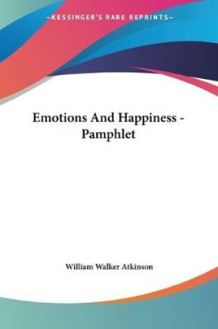 Cover of Emotions And Happiness - Pamphlet