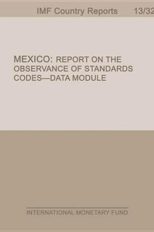 Cover of Mexico: Report on the Observance of Standards and Codes Data Module