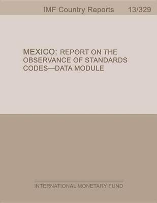 Book cover for Mexico: Report on the Observance of Standards and Codes Data Module