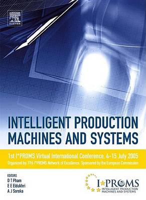 Book cover for Intelligent Production Machines and Systems - First I*proms Virtual Conference