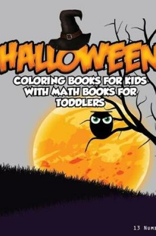 Cover of Halloween Coloring Books For Kids