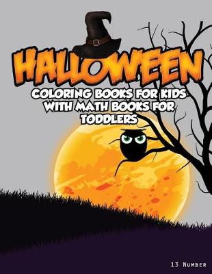Book cover for Halloween Coloring Books For Kids