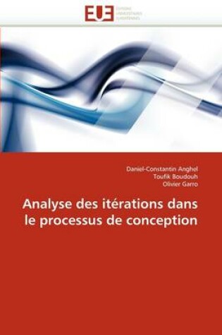 Cover of Analyse Des It rations Dans Le Processus de Conception