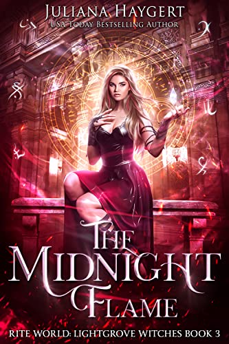 Book cover for The Midnight Flame