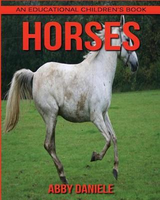 Book cover for Horses! An Educational Children's Book about Horses with Fun Facts & Photos