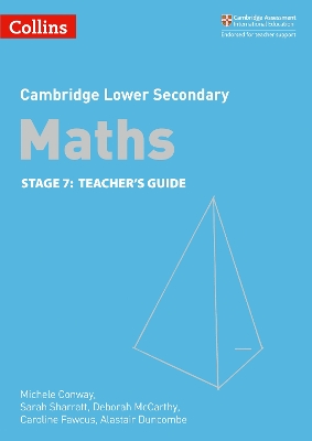 Book cover for Lower Secondary Maths Teacher's Guide: Stage 7