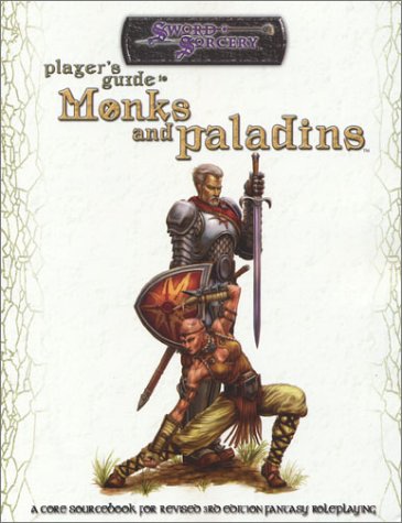 Book cover for Players Guide to Monks and Paladins