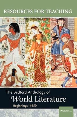 Cover of The Bedford Anthology of World Literature, Package a