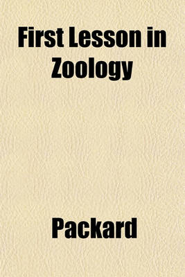 Book cover for First Lesson in Zoology