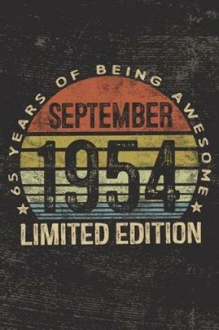 Cover of September 1954 Limited Edition 65 Years of Being Awesome