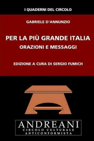 Cover of Per la piu grande Italia