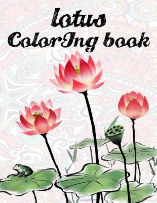 Book cover for Lotus Coloring Book