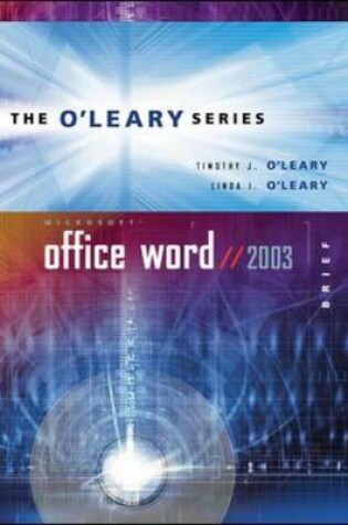 Cover of O'Leary Series: Word 2003