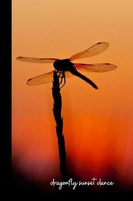 Book cover for dragonfly sunset dance