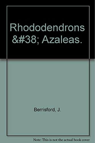 Book cover for Rhododendrons and Azaleas