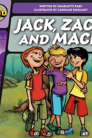 Cover of Rapid Phonics Jack, Mack and Zack Step 2 (Fiction) 3-pack