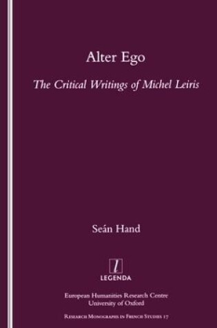 Cover of Alter Ego