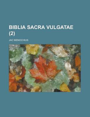 Book cover for Biblia Sacra Vulgatae Volume 2