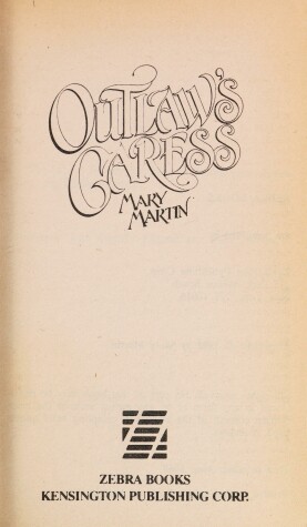 Book cover for Outlaws Caress