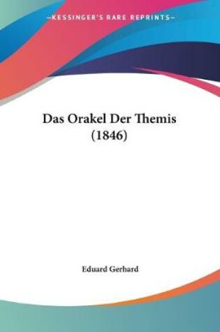 Cover of Das Orakel Der Themis (1846)