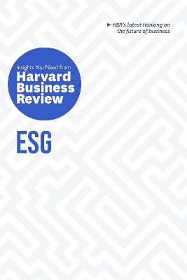 Cover of ESG: The Insights You Need from Harvard Business Review