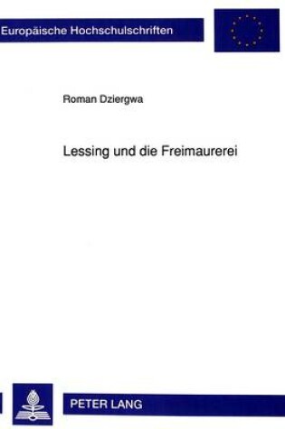 Cover of Lessing Und Die Freimaurerei