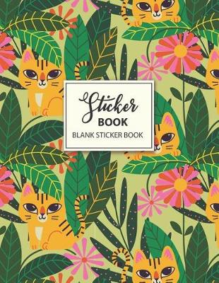 Book cover for Sticker Book Blank Sticker Book