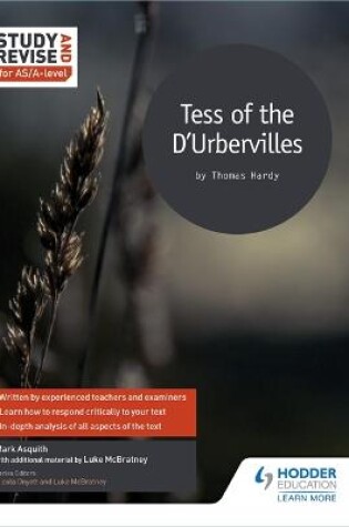 Cover of Study and Revise for AS/A-level: Tess of the D'Urbervilles