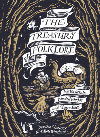 Book cover for The Treasury of Folklore